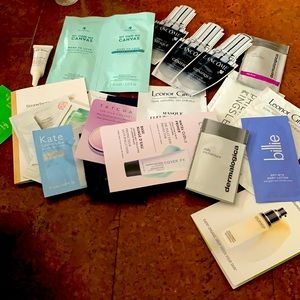 Many hair, skin sample products